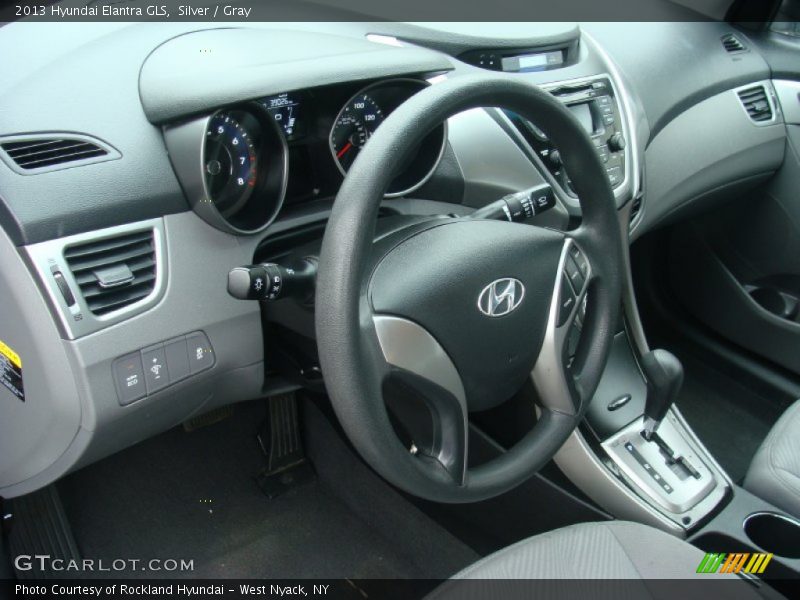 Silver / Gray 2013 Hyundai Elantra GLS