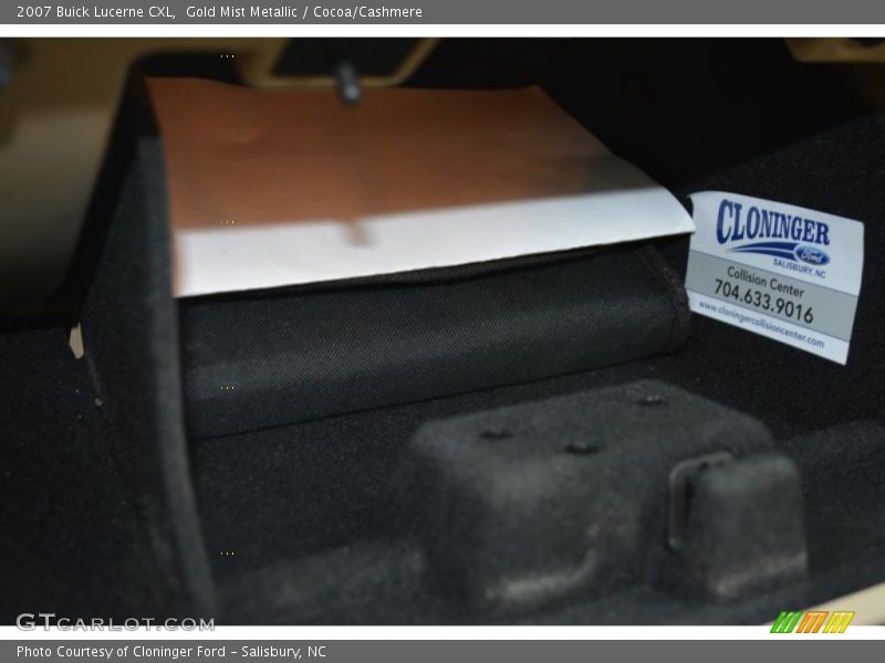 Gold Mist Metallic / Cocoa/Cashmere 2007 Buick Lucerne CXL