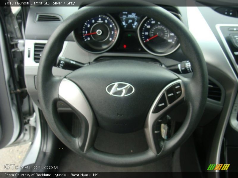 Silver / Gray 2013 Hyundai Elantra GLS