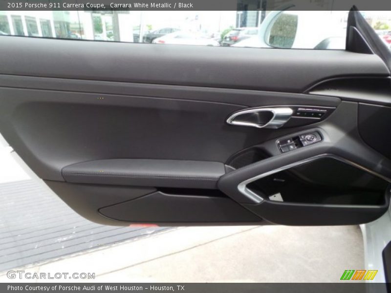 Carrara White Metallic / Black 2015 Porsche 911 Carrera Coupe