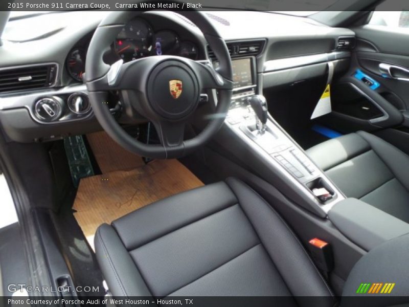 Black Interior - 2015 911 Carrera Coupe 