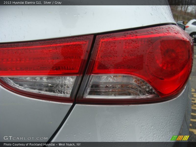Silver / Gray 2013 Hyundai Elantra GLS