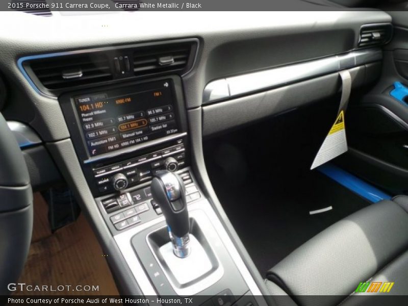 Carrara White Metallic / Black 2015 Porsche 911 Carrera Coupe