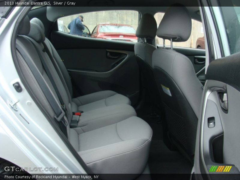 Silver / Gray 2013 Hyundai Elantra GLS