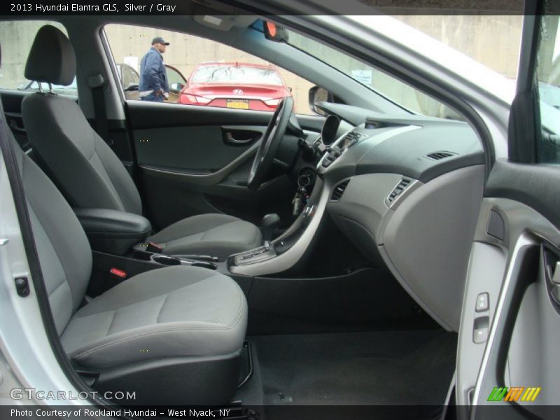 Silver / Gray 2013 Hyundai Elantra GLS