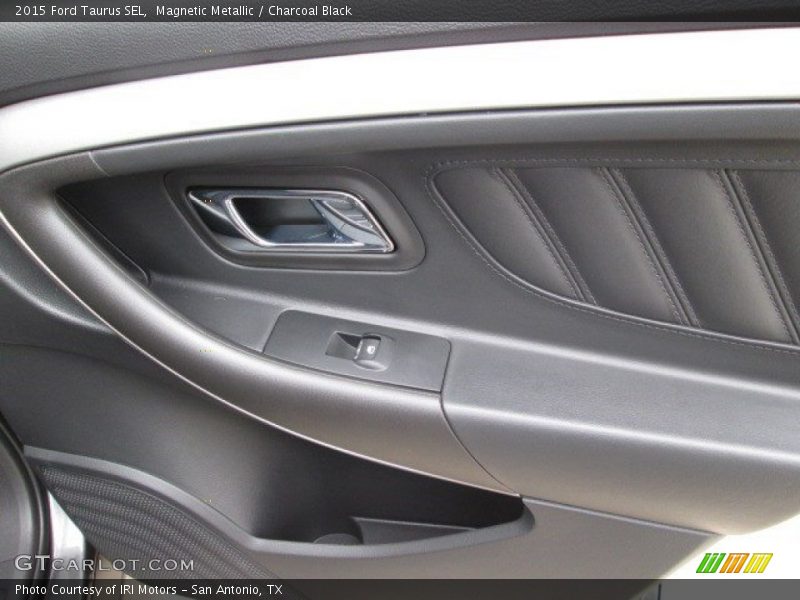 Magnetic Metallic / Charcoal Black 2015 Ford Taurus SEL
