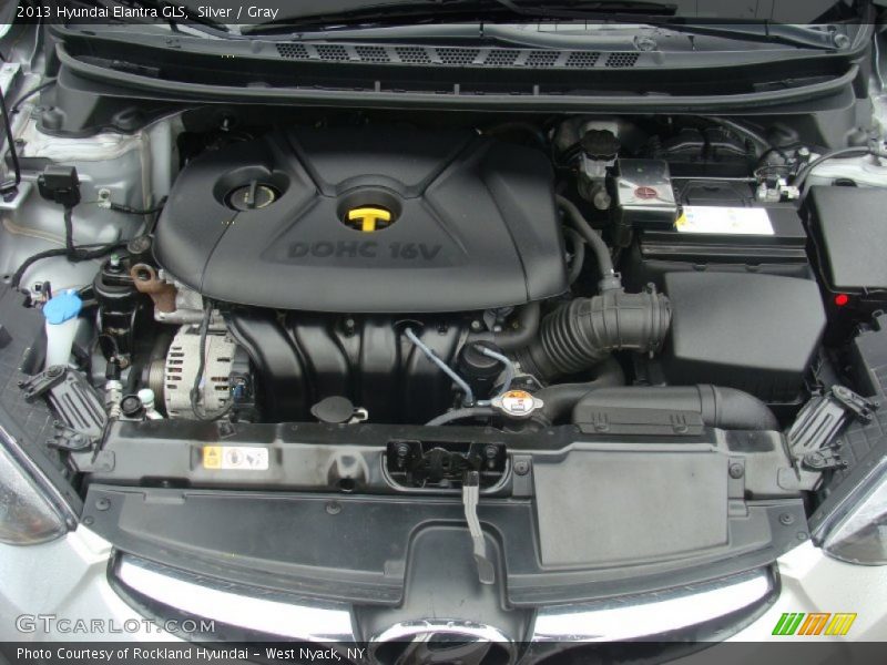 Silver / Gray 2013 Hyundai Elantra GLS