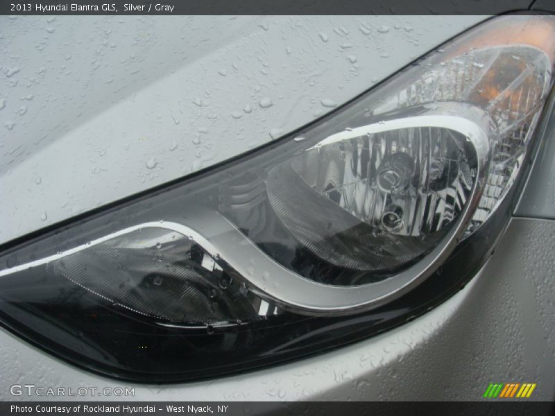 Silver / Gray 2013 Hyundai Elantra GLS