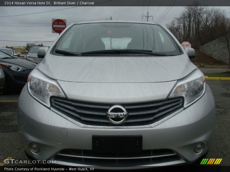 Brilliant Silver / Charcoal 2014 Nissan Versa Note SV