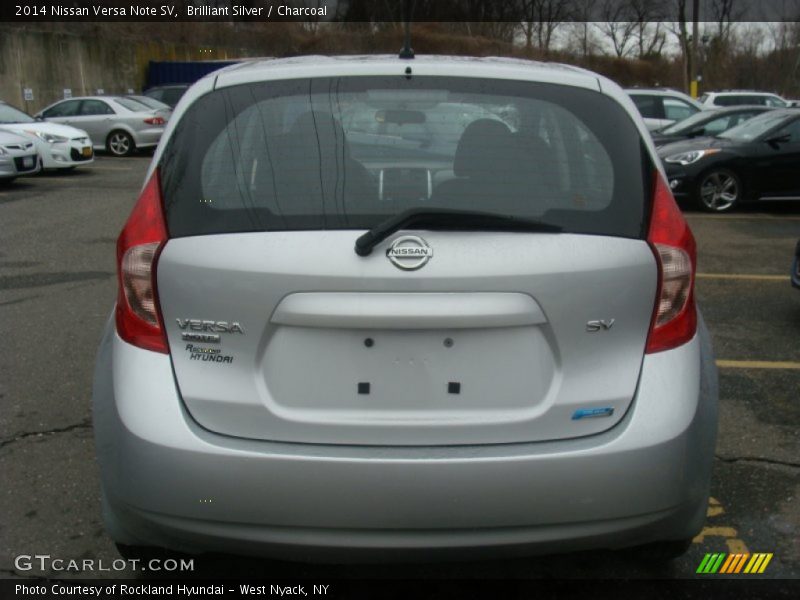 Brilliant Silver / Charcoal 2014 Nissan Versa Note SV