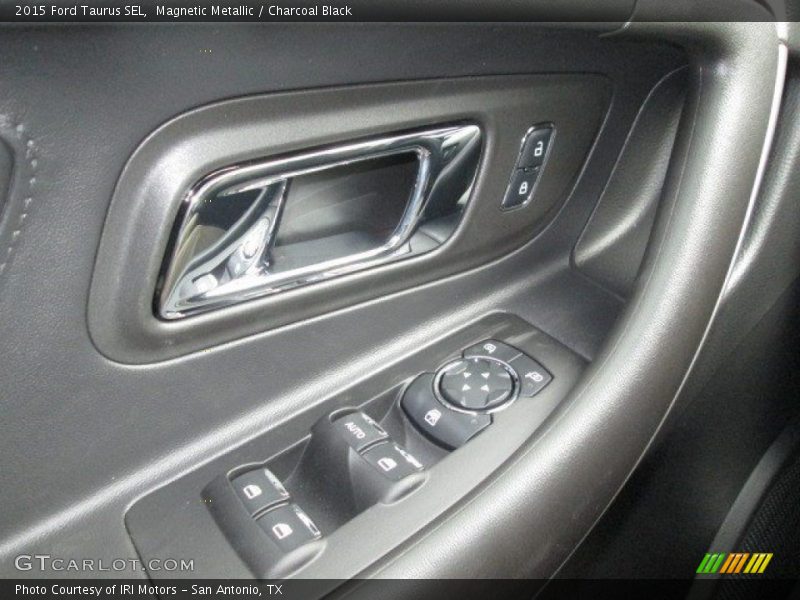 Magnetic Metallic / Charcoal Black 2015 Ford Taurus SEL