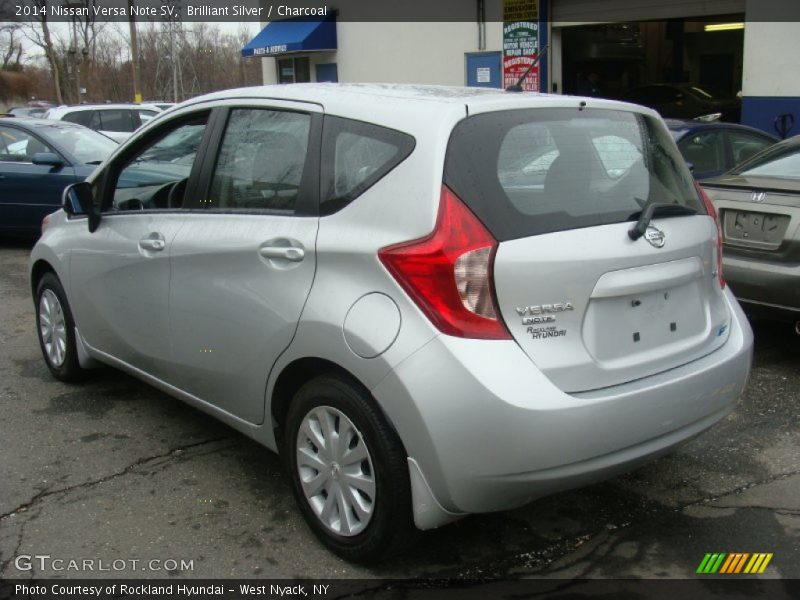 Brilliant Silver / Charcoal 2014 Nissan Versa Note SV