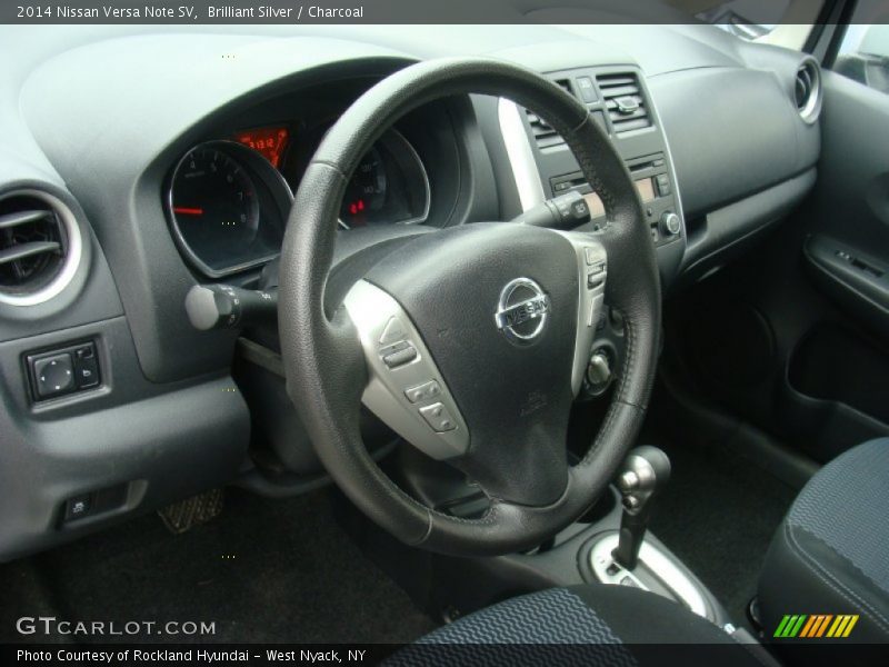 Brilliant Silver / Charcoal 2014 Nissan Versa Note SV