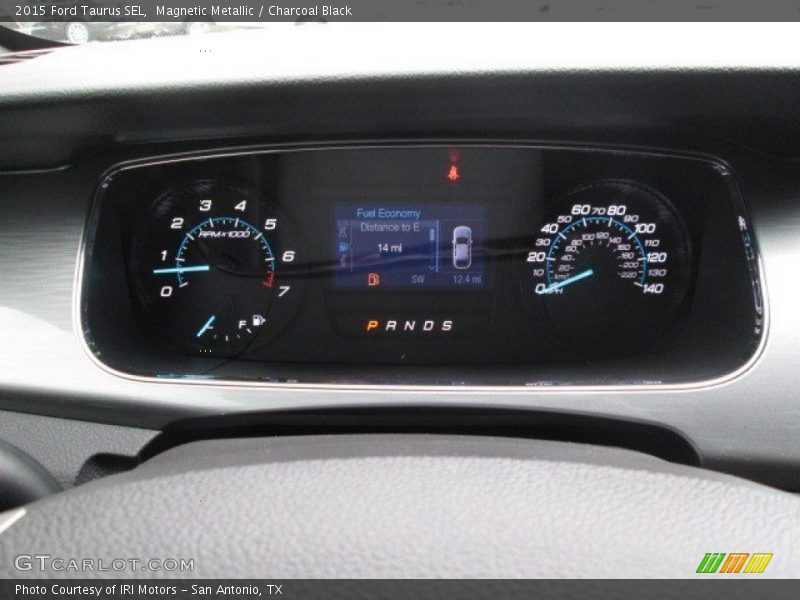 Magnetic Metallic / Charcoal Black 2015 Ford Taurus SEL