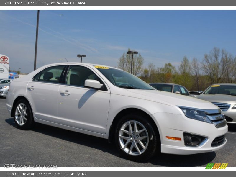 Front 3/4 View of 2011 Fusion SEL V6