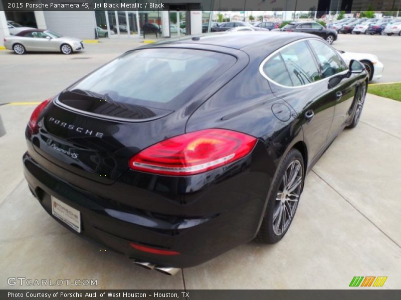 Jet Black Metallic / Black 2015 Porsche Panamera 4S