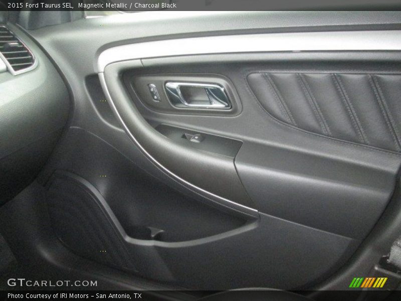 Magnetic Metallic / Charcoal Black 2015 Ford Taurus SEL