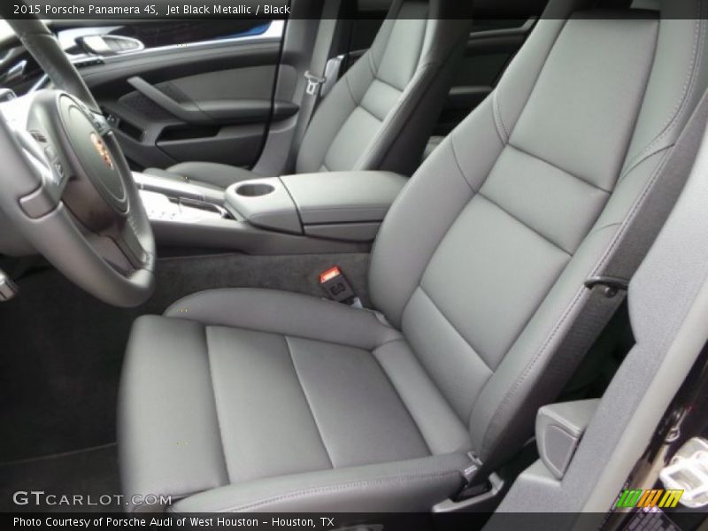 Front Seat of 2015 Panamera 4S