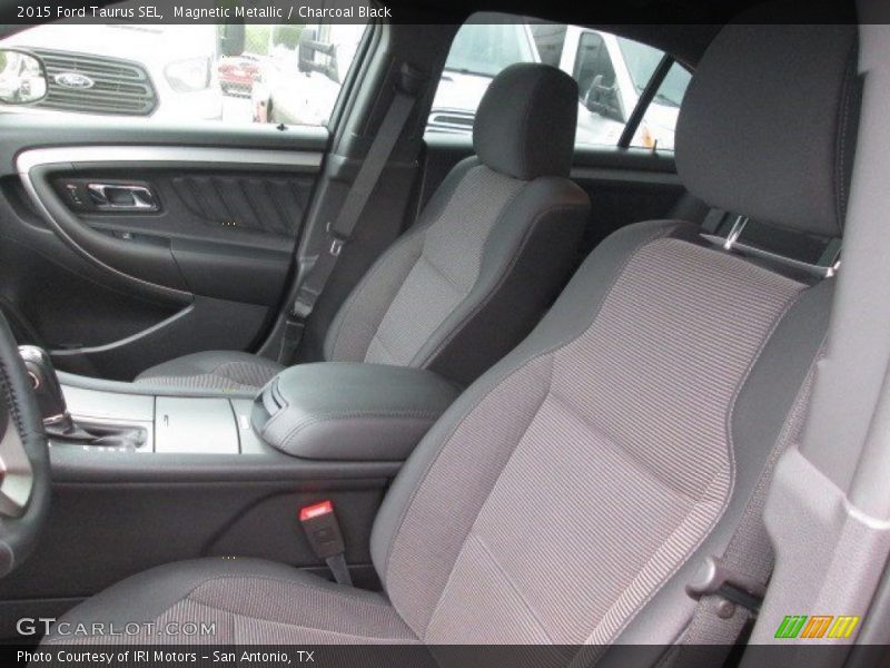 Magnetic Metallic / Charcoal Black 2015 Ford Taurus SEL