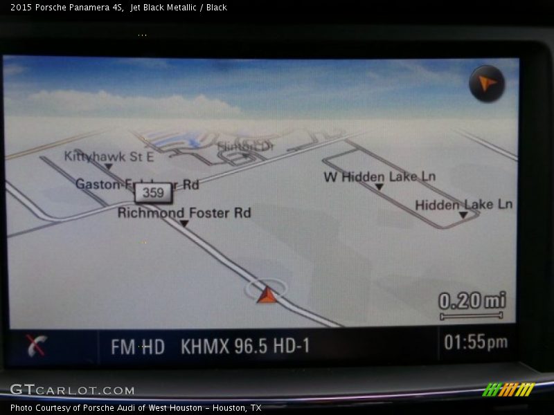 Navigation of 2015 Panamera 4S
