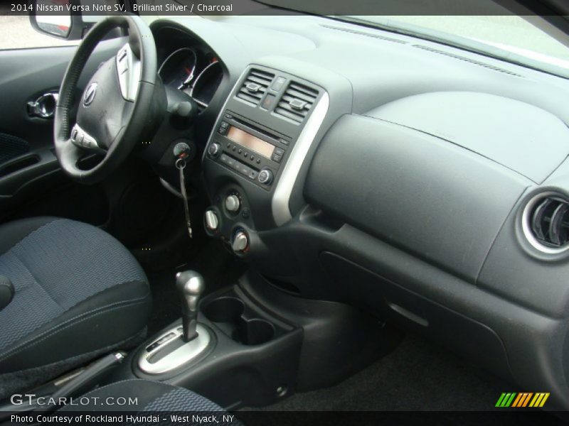 Brilliant Silver / Charcoal 2014 Nissan Versa Note SV