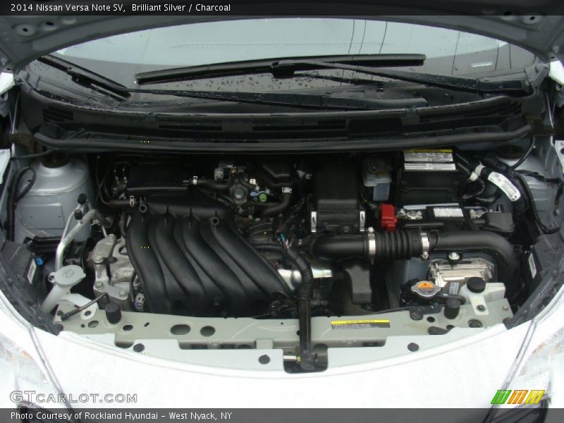 Brilliant Silver / Charcoal 2014 Nissan Versa Note SV