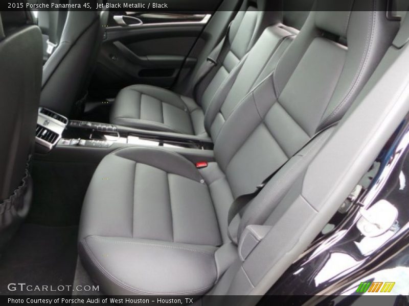 Rear Seat of 2015 Panamera 4S