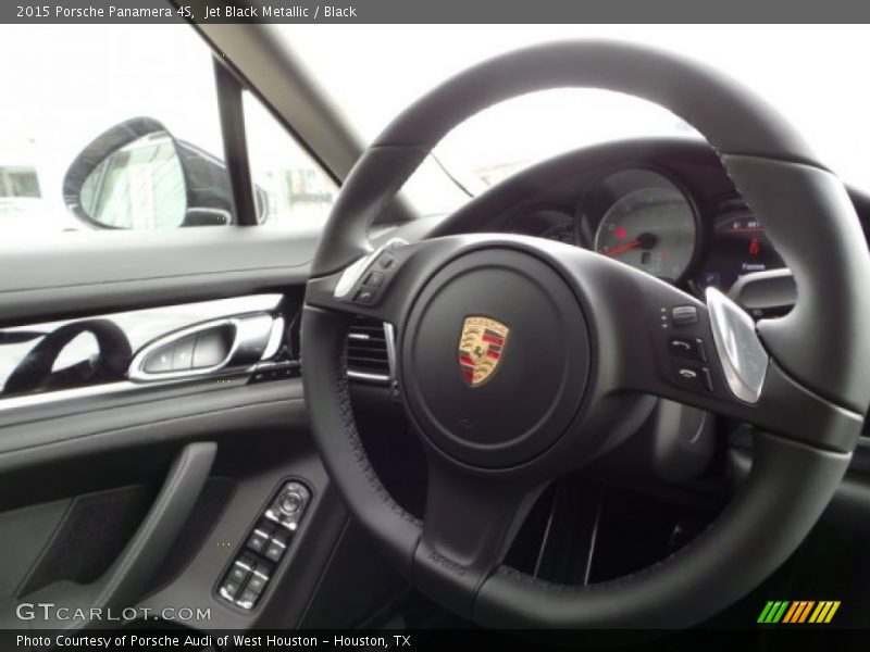 Jet Black Metallic / Black 2015 Porsche Panamera 4S