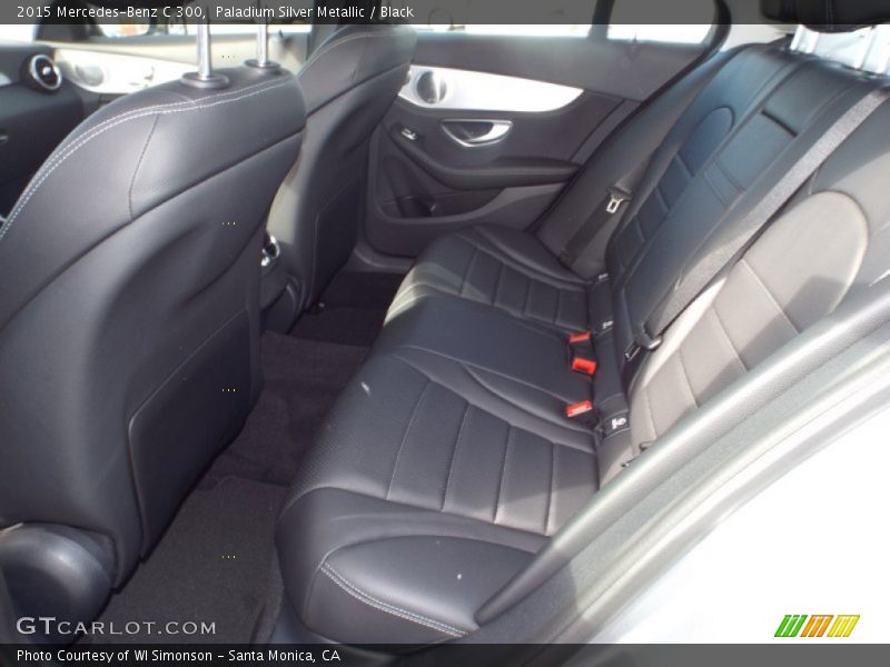 Paladium Silver Metallic / Black 2015 Mercedes-Benz C 300