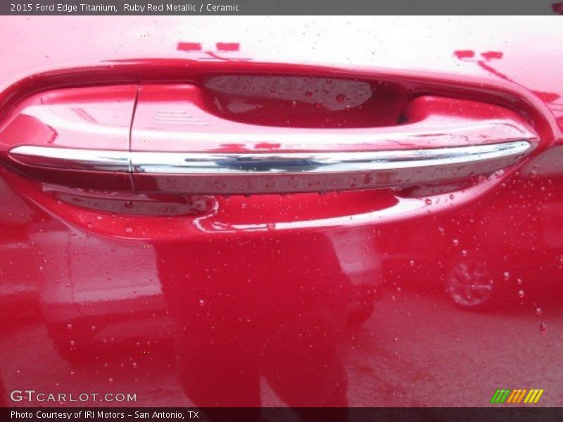 Ruby Red Metallic / Ceramic 2015 Ford Edge Titanium