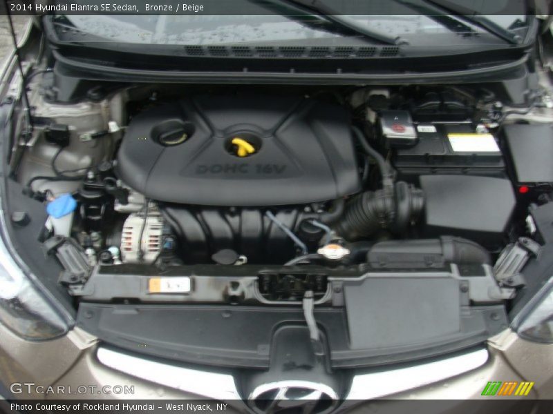 Bronze / Beige 2014 Hyundai Elantra SE Sedan