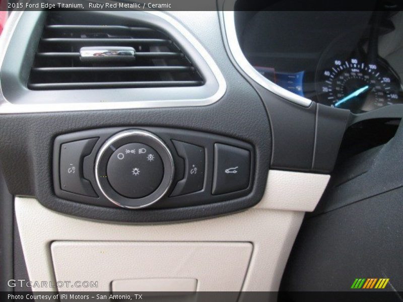 Controls of 2015 Edge Titanium