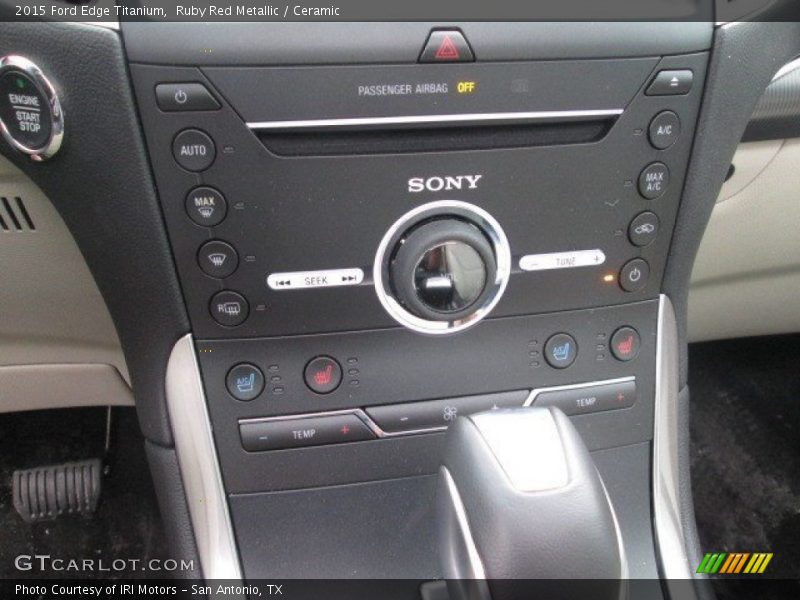 Controls of 2015 Edge Titanium