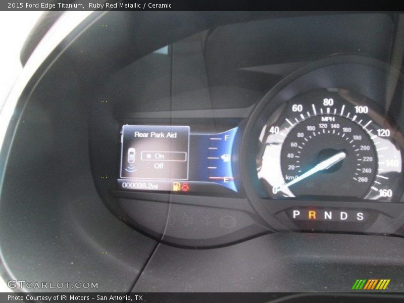 Ruby Red Metallic / Ceramic 2015 Ford Edge Titanium