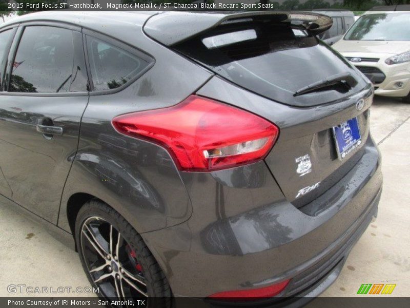 Magnetic Metallic / ST Charcoal Black Recaro Sport Seats 2015 Ford Focus ST Hatchback