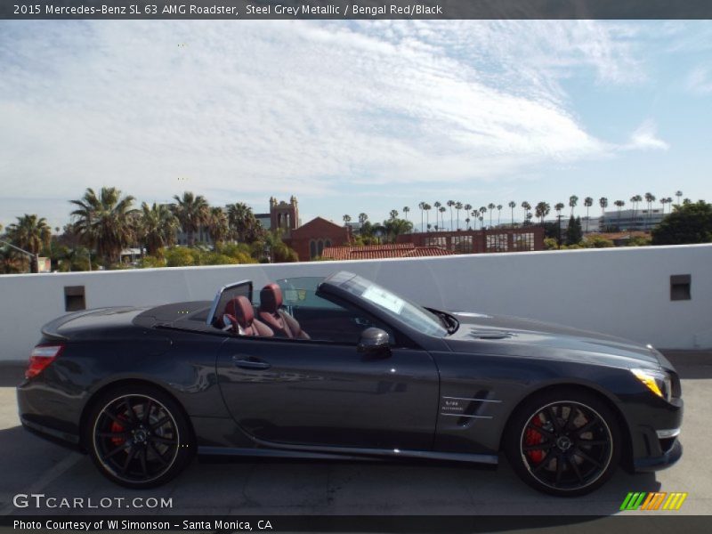  2015 SL 63 AMG Roadster Steel Grey Metallic