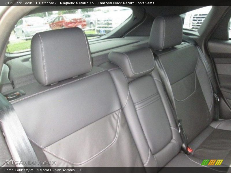 Magnetic Metallic / ST Charcoal Black Recaro Sport Seats 2015 Ford Focus ST Hatchback