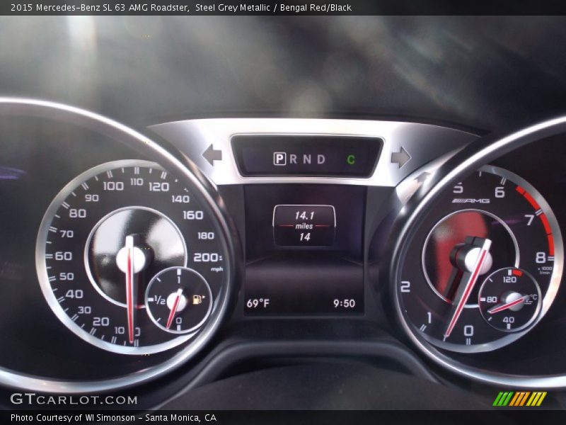  2015 SL 63 AMG Roadster 63 AMG Roadster Gauges