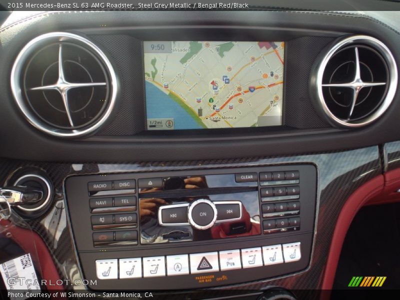 Navigation of 2015 SL 63 AMG Roadster