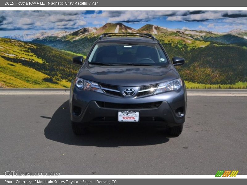Magnetic Gray Metallic / Ash 2015 Toyota RAV4 LE