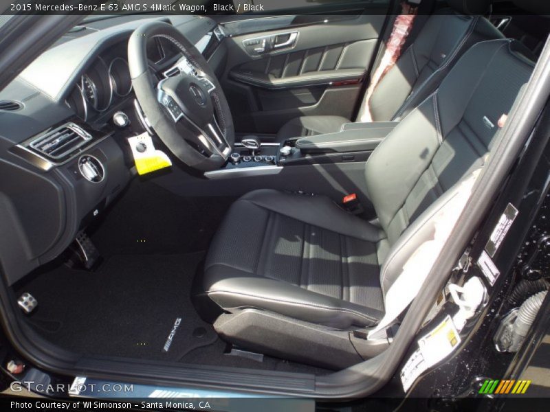 Front Seat of 2015 E 63 AMG S 4Matic Wagon