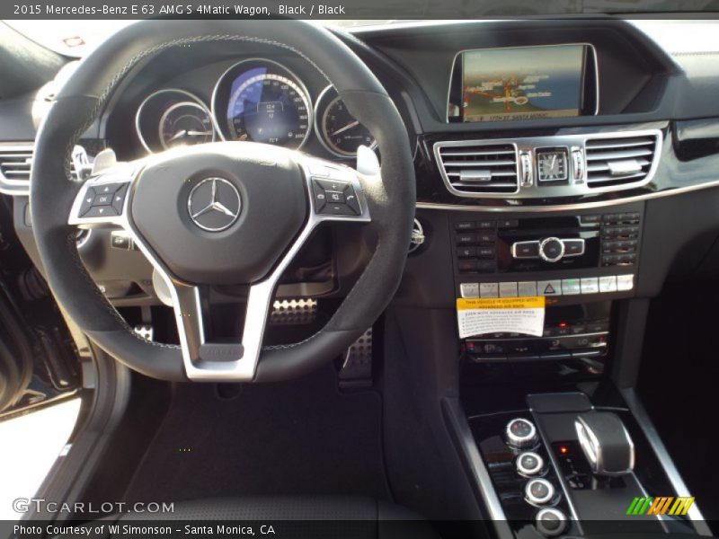 Dashboard of 2015 E 63 AMG S 4Matic Wagon