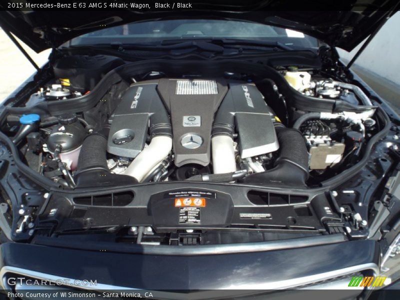  2015 E 63 AMG S 4Matic Wagon Engine - 5.5 Liter AMG DI biturbo DOHC 32-Valve VVT V8