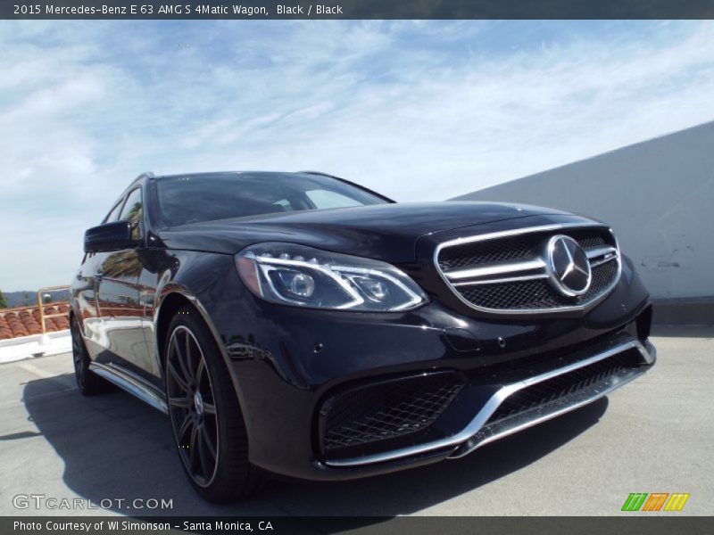 Black / Black 2015 Mercedes-Benz E 63 AMG S 4Matic Wagon