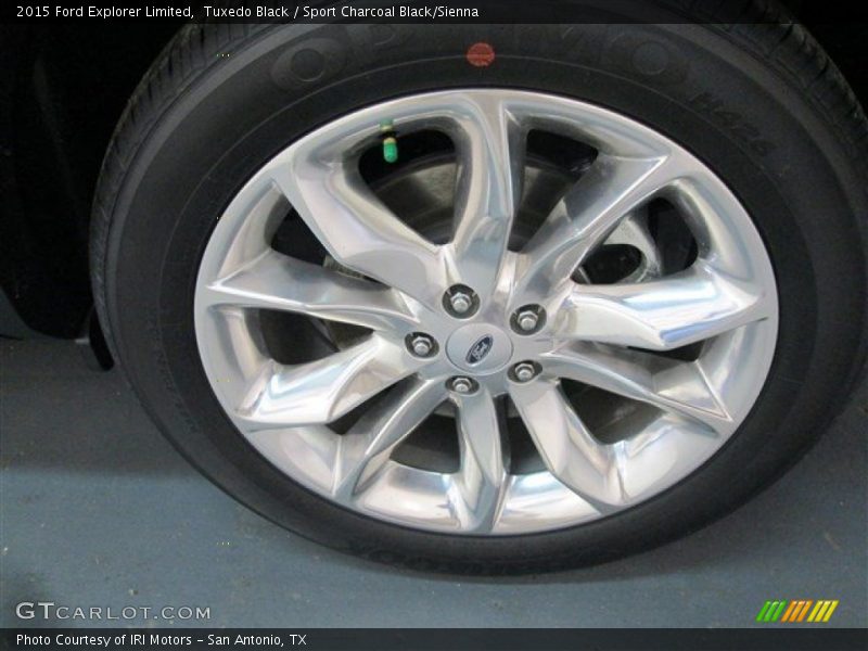 Tuxedo Black / Sport Charcoal Black/Sienna 2015 Ford Explorer Limited
