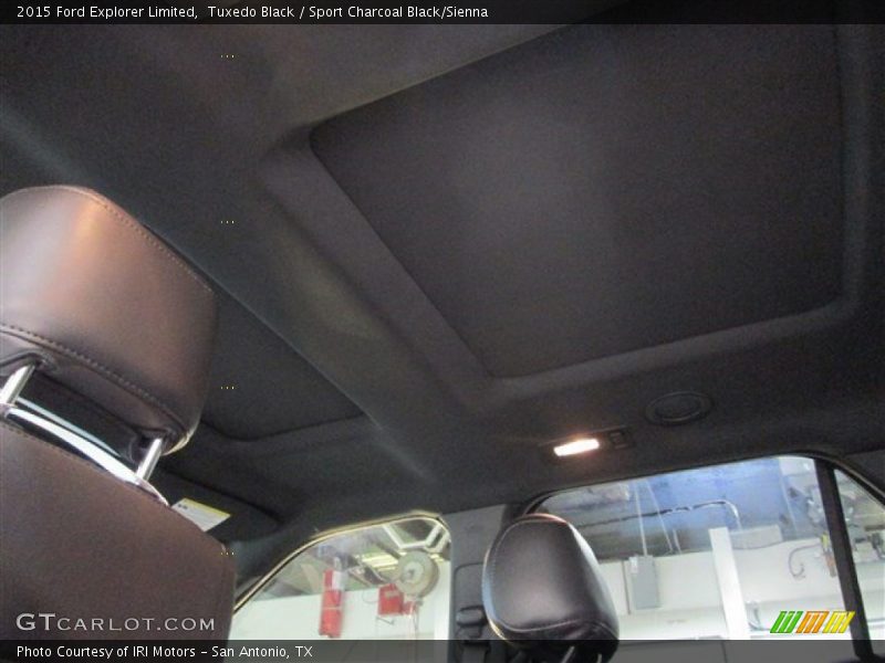 Tuxedo Black / Sport Charcoal Black/Sienna 2015 Ford Explorer Limited