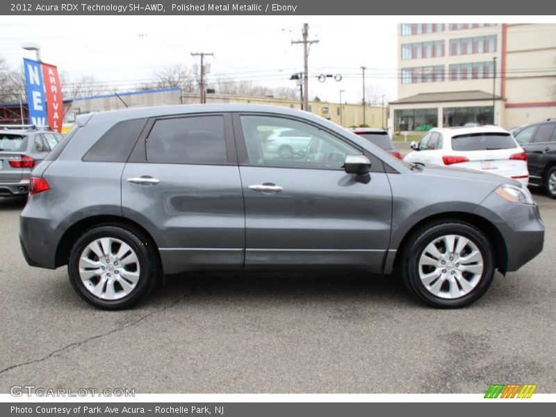 Polished Metal Metallic / Ebony 2012 Acura RDX Technology SH-AWD