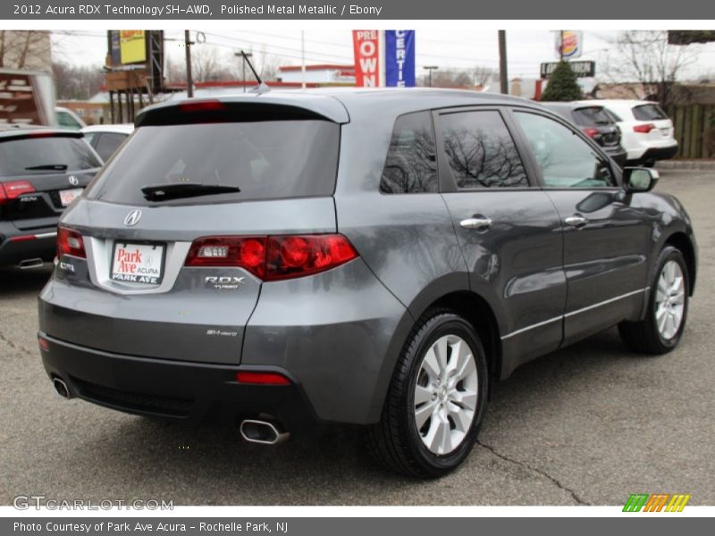 Polished Metal Metallic / Ebony 2012 Acura RDX Technology SH-AWD