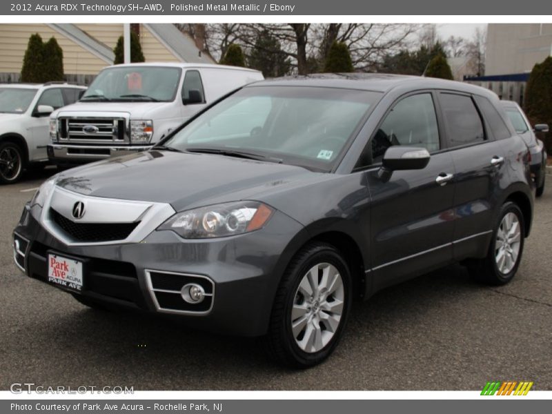 Polished Metal Metallic / Ebony 2012 Acura RDX Technology SH-AWD