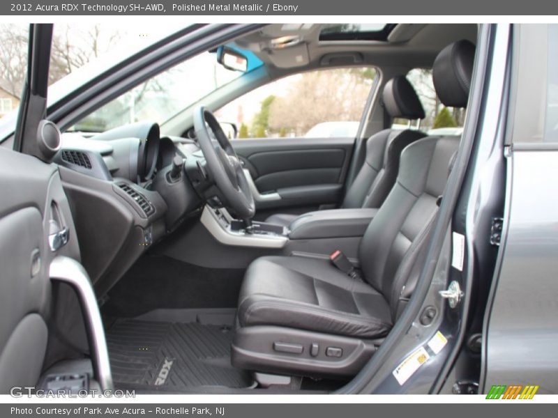 Polished Metal Metallic / Ebony 2012 Acura RDX Technology SH-AWD